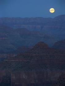 Mondaufgang am Hopi Point, Grand Canyon NP