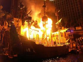 Sirenes vor dem Treasure Island, Las Vegas