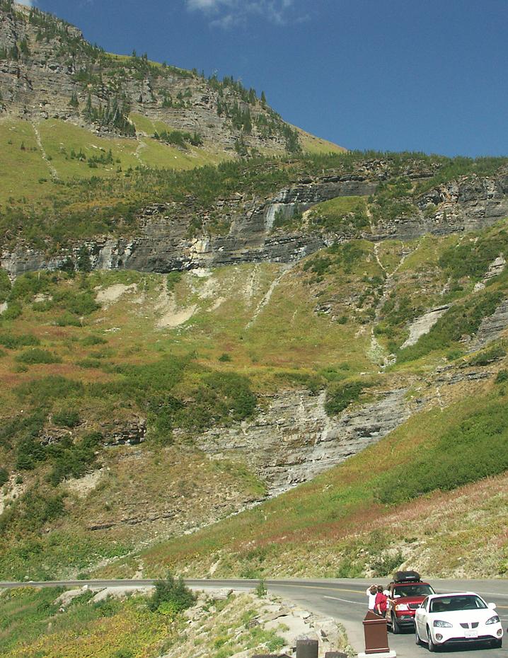 Weeping Wall, Going-to-the-Sun Road, Glacier NP, MT