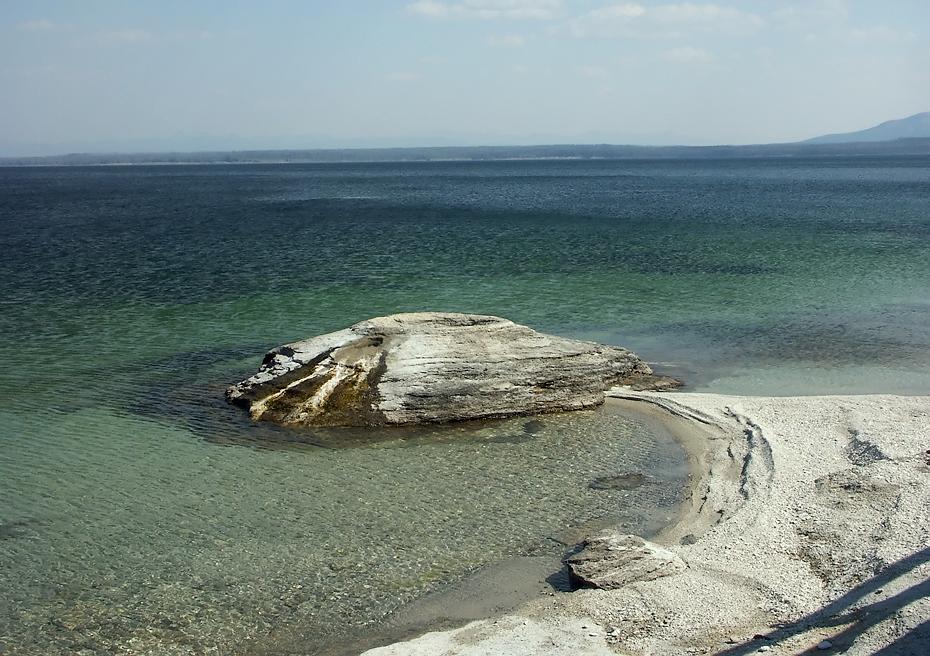West Thumb mit Yellowstone Lake, Yellowstone NP, WY