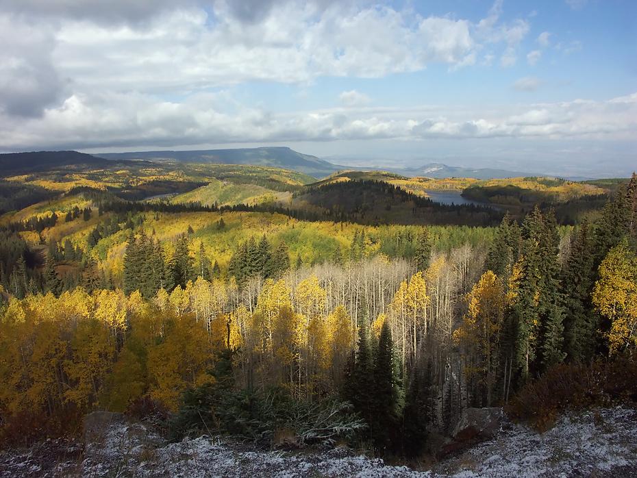 Blick über den Grand Mesa NF, CO