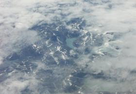 Über den Wolken - noch viel zu kalt da unten