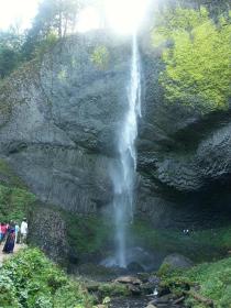 Bridal veil Fall im Columbia River Gorge NRA