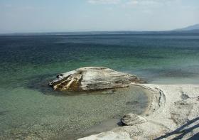 West Thumb mit Yellowstone Lake, Yellowstone NP, WY