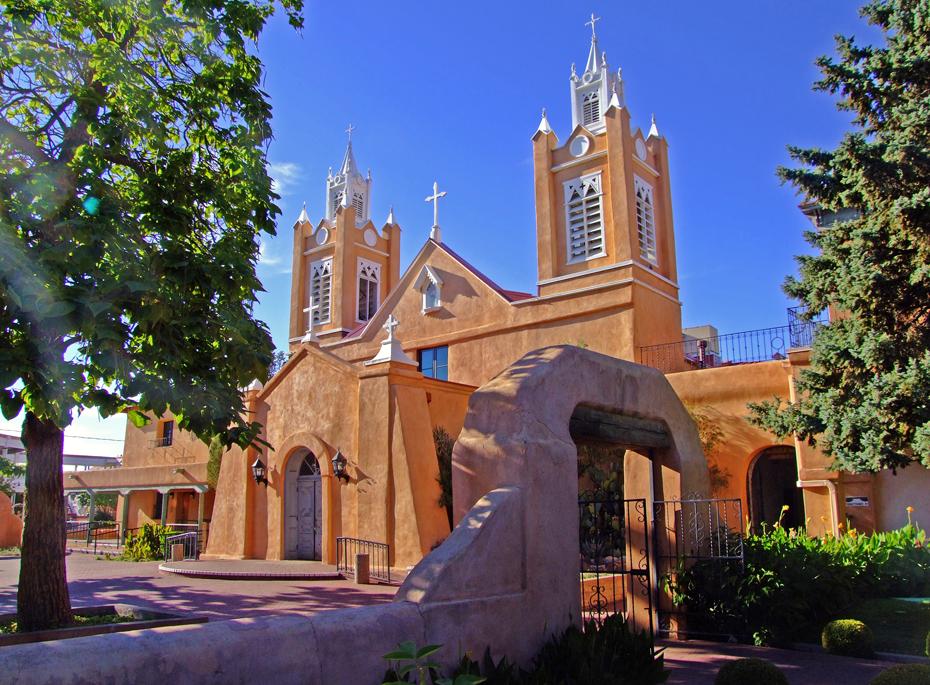 Älteste Kirche der Altstadt, Albuquerque, NM