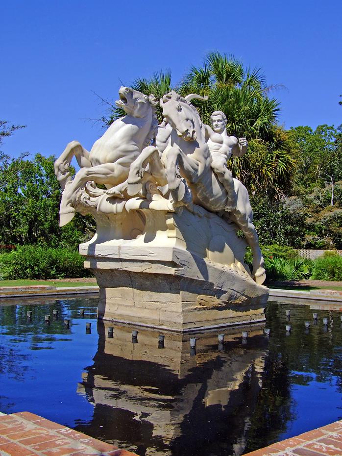 Riesige Statue, Brookgreen Gardens, SC