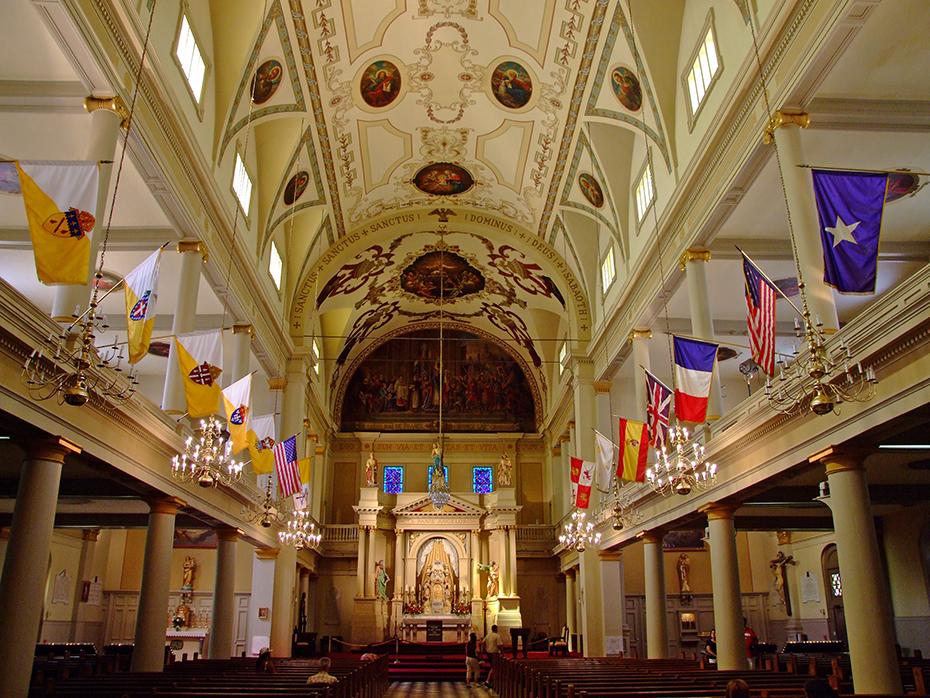 Kirche von Innen, Downtown, New Orleans, LA