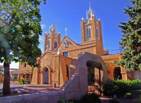 Älteste Kirche der Altstadt, Albuquerque, NM