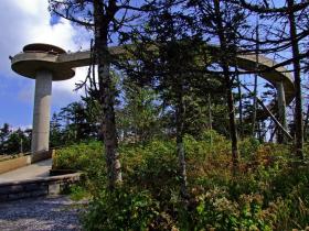 Aussichtturm am Clingman's Dome, Great Smoky NP, NC