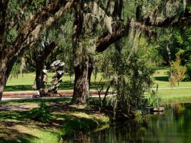Eine der vielen Statuen, Brookgreen Gardens, SC