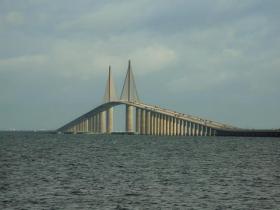 Brücke des Sunshine Skyways, Clearwater, FL