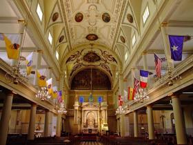 Kirche von Innen, Downtown, New Orleans, LA
