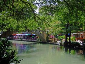 Der Riverwalk, San Antonio, TX