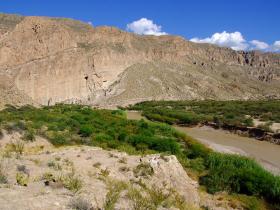Der garnicht so große Rio Grande, Big Bend NP, TX