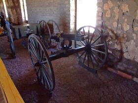 Gewehr im Fort Davis NHS, TX