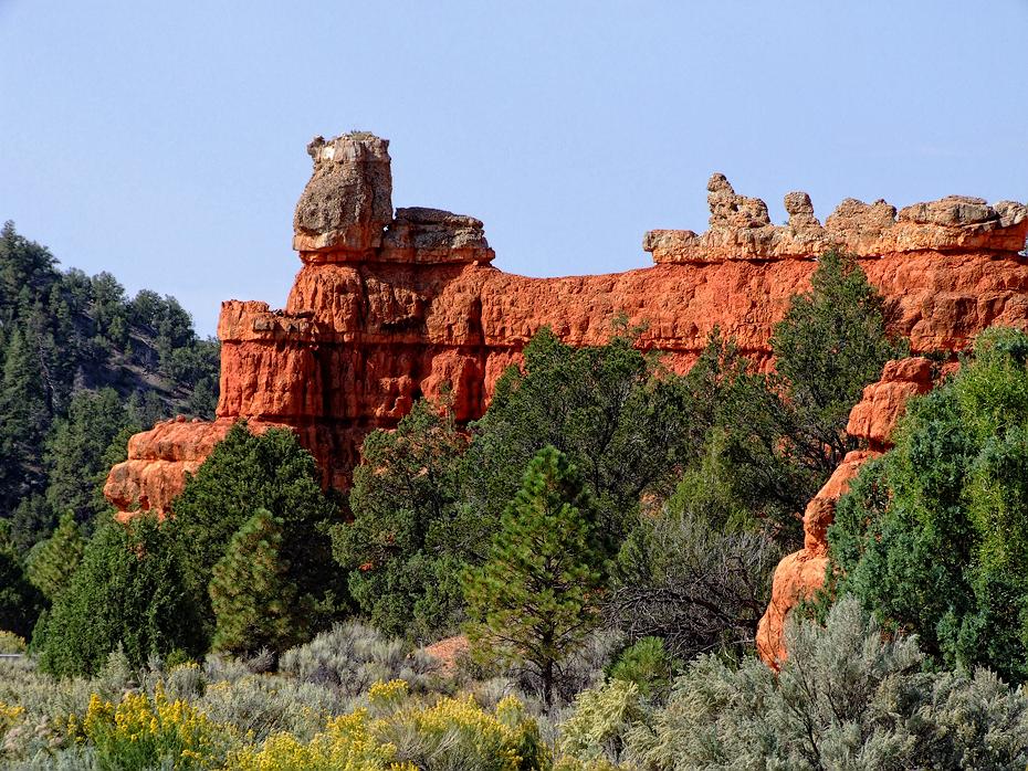 Felsen im Red Canyon SP, UT