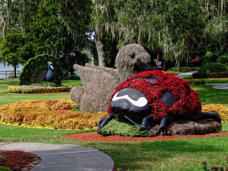 Blumenkunstwerk, Cypress Garden, FL