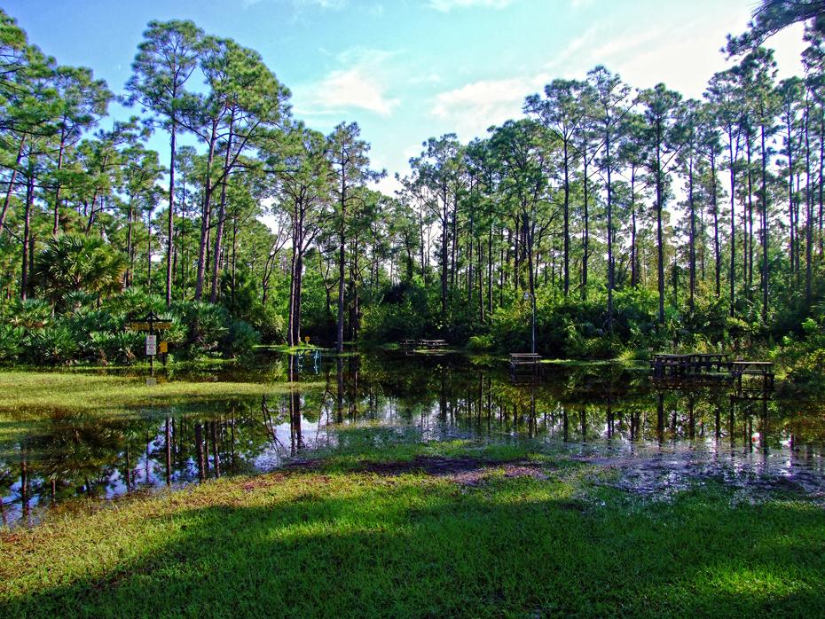 Der Campingplatz in West Palm Beach, FL