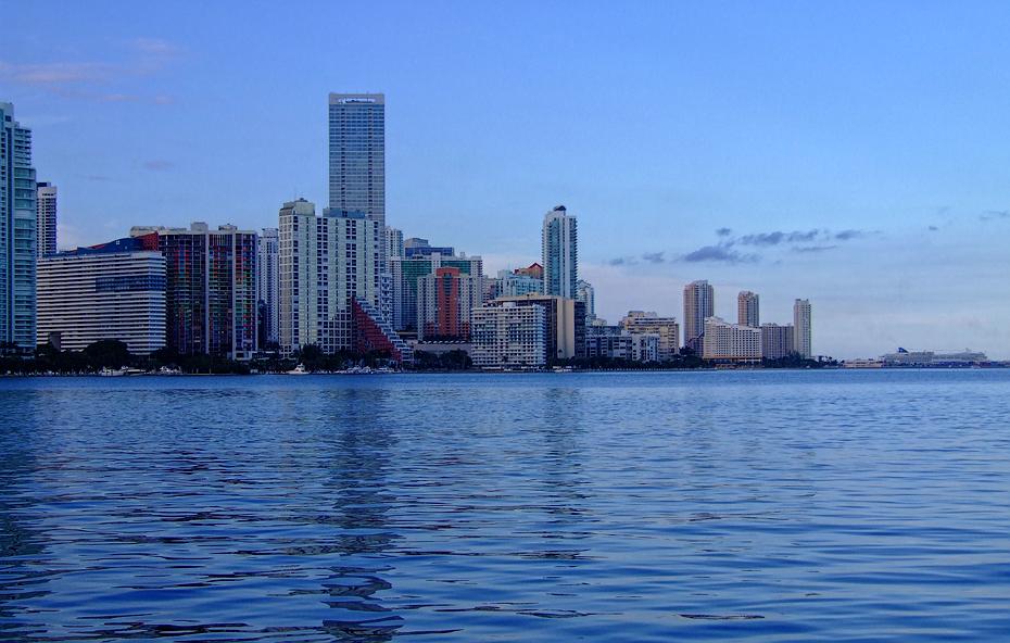 Skyline von Miami Beach