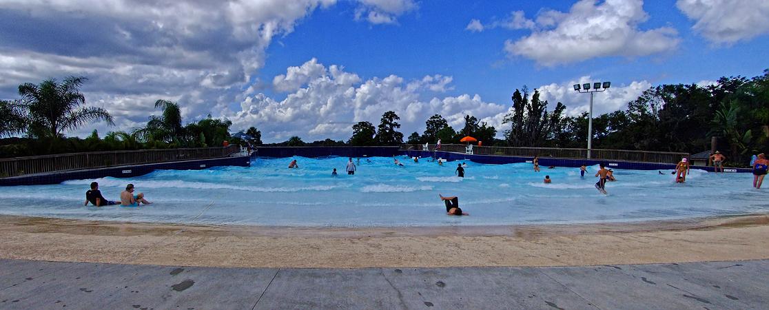 Wellenpool im Cypress Garden, FL