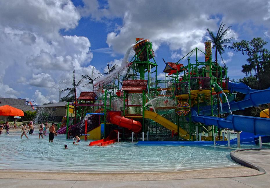 Kinderspielplatz im Cypress Garden, FL