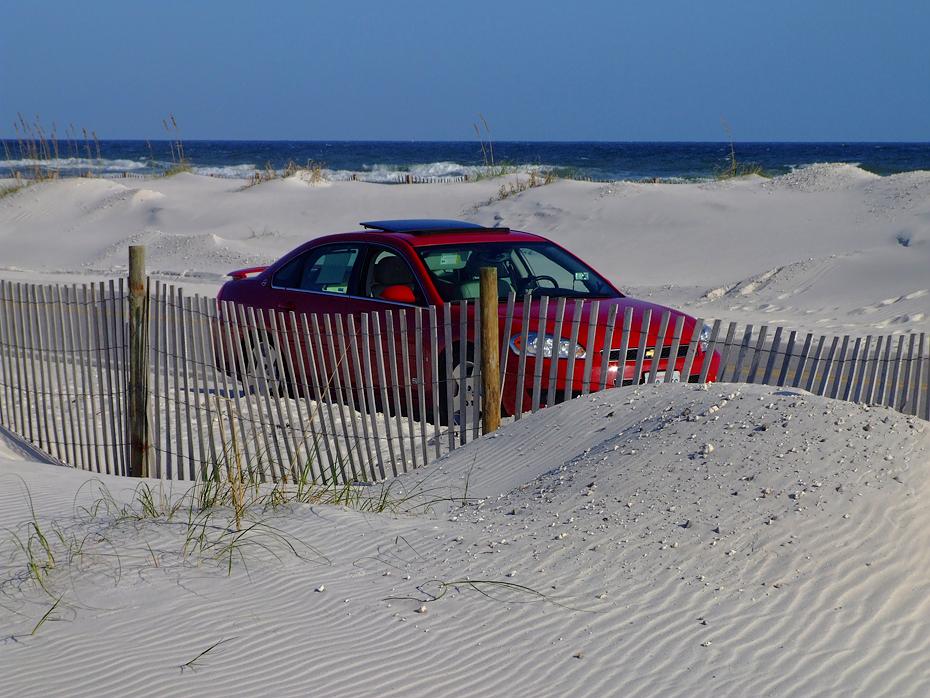 'Mein' Auto beim Pensacola Beach, FL
