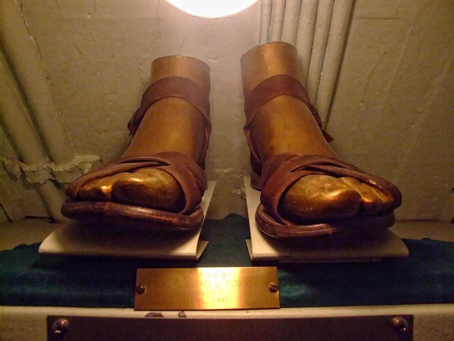Sandalen in der USS Drum beim Battleship USS Alabama, Mobile, AL