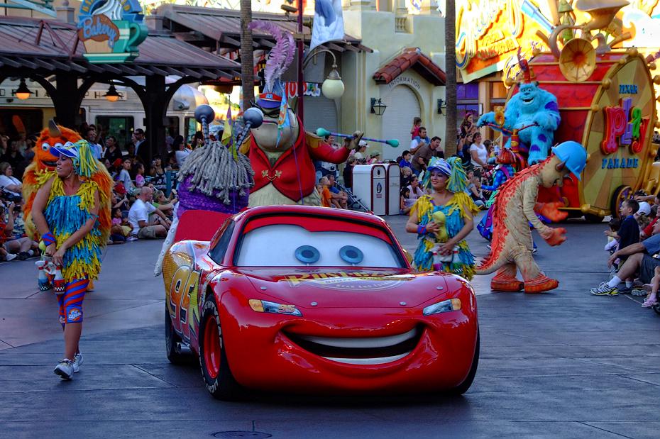 Parade in California Adventure Land, Anaheim, CA
