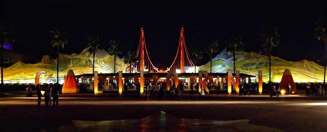 Eingang vom California Adventure Land, Anaheim, CA