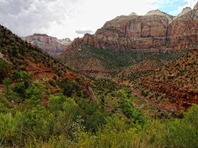Blick ins Tal, Zion NP, UT