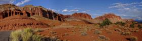 Felswand im Capitol Reef NP, UT
