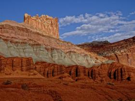 Felsen im Capitol Reef NP, UT
