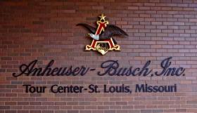 Eingang in die Anheuser Busch Brauerei, St. Louis, MO