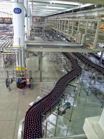 Flaschenabfüllanlage, Anheuser Busch Brauerei, St. Louis, MO