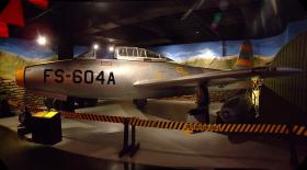 Flugzeug im Museum of Aviation, GA