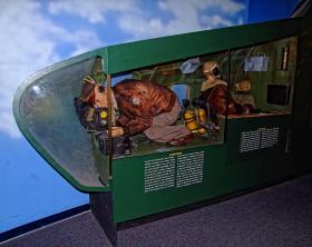 Darstellung im Museum of Aviation, GA
