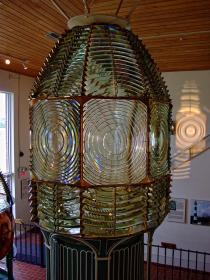 Originallinse des Ponce Inlet Lighthouse', Daytona Beach Shores, FL