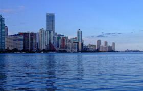 Skyline von Miami Beach