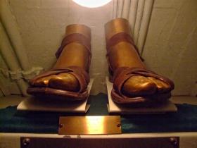 Sandalen in der USS Drum beim Battleship USS Alabama, Mobile, AL