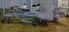 Flugzeuge im Hanger beim Battleship USS Alabama, Mobile, AL