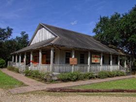 Zahlhäuschen des Jungle Gardens, Avery Island, LA