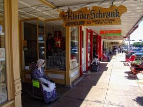 Flaniermeile in Fredericksburg, TX