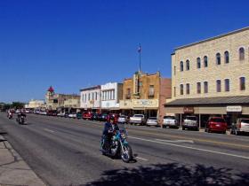 Flaniermeile in Fredericksburg, TX