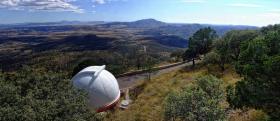 Blick vom McDonald Observatory, TX