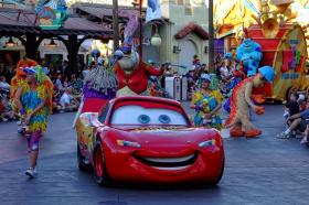 Parade in California Adventure Land, Anaheim, CA