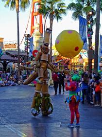 Parade in California Adventure Land, Anaheim, CA