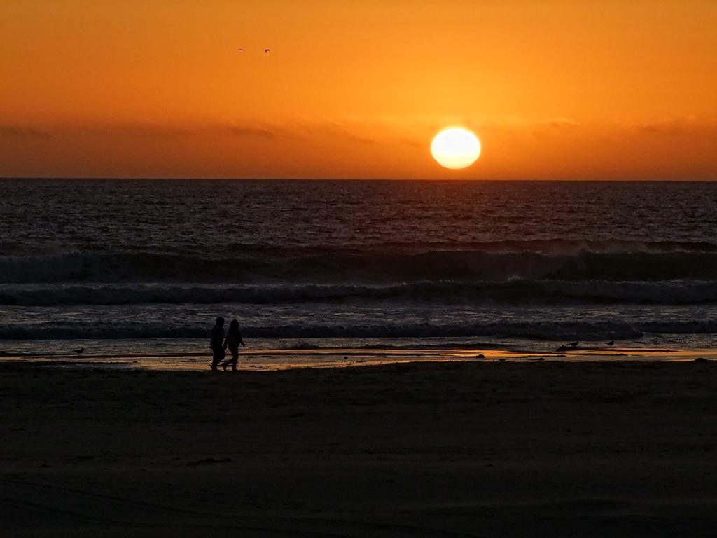 Sonnenuntergang, Pismo State Beach
