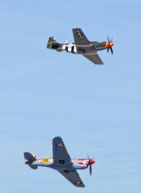Zwei Propellermaschinen, Airrace, Reno, NV