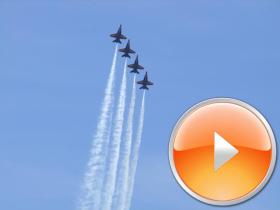 Blue Angels beim Aufstieg