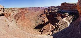 Die große ABfahrt, Canyonlands NP, UT